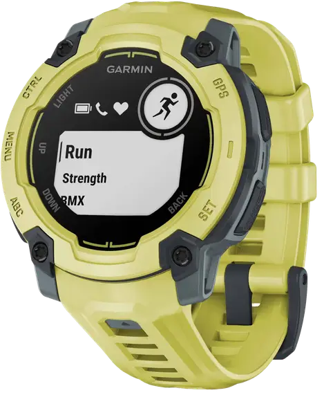 Смарт-годинник Garmin Instinct E 45mm Electric Lime with Electric Lime Band (010-02933-01)