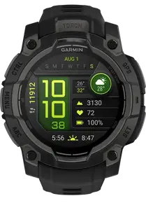 Смарт-годинник Garmin Instinct 3 50mm AMOLED Black with Charcoal Band (010-03020-00) Смарт-годинник Garmin Instinct 3 50mm AMOLED Black with Charcoal Band (010-03020-00)