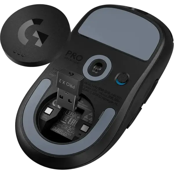 Logitech G Pro X Superlight 2 Lightspeed Wireless Black (910-006630)