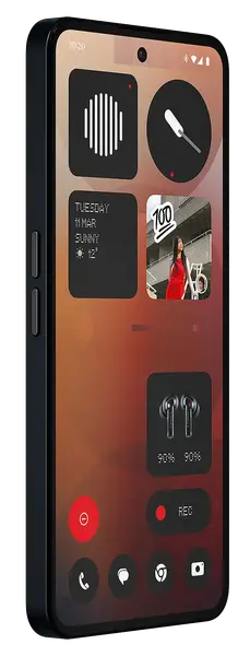 Смартфон Nothing Phone (3a) 5G 12/256GB Black 120Hz (A10400145)