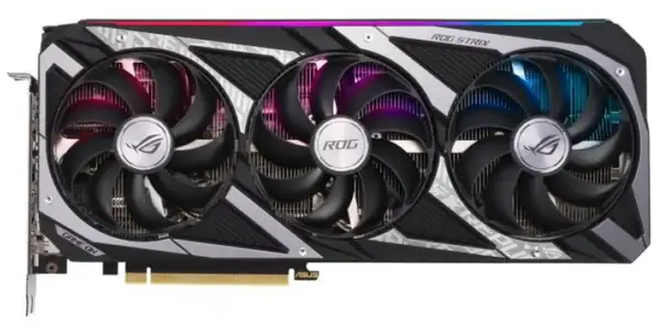 Відеокарта ASUS GeForce RTX 3050 ROG Strix OC 8GB (ROG-STRIX-RTX3050-O8G-GAMING)