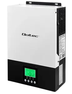 Гібридний сонячний інвертор Qoltec Hybrid Off-Grid 2,4KW / 80A / MPPT (53876)
