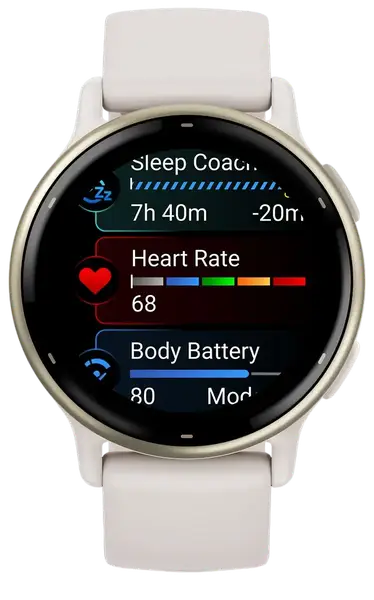 Смарт-годинник Garmin Vívoactive 5 Creame (010-02862-11)