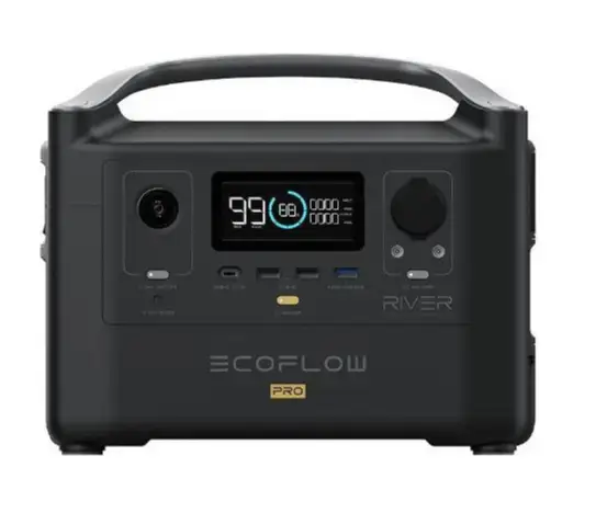 Зовнішній акумулятор із сонячною батареєю EcoFlow RIVER Pro (EFRIVER600PRO-EU)
