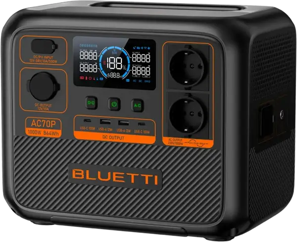 Зарядна станція BLUETTI AC70P