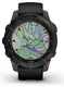 Смарт-годинник Garmin Fenix 7 Sapphire Solar Black DLC Titanium with Black Band (010-02540-34/35)