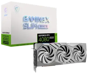 Видеокарта MSI GeForce RTX 4080 SUPER 16G GAMING X SLIM WHITE (912-V511-263)