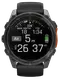 Спортивний годинник Garmin Fenix 8 51mm AMOLED Slate Gray with Black Silicone Band (010-02905-00)