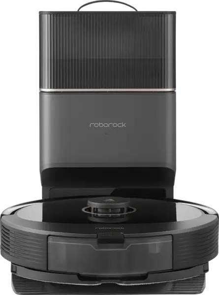 Робот-пилосос з вологим прибиранням RoboRock Q8 Max Plus Black (Q8MP52-00)