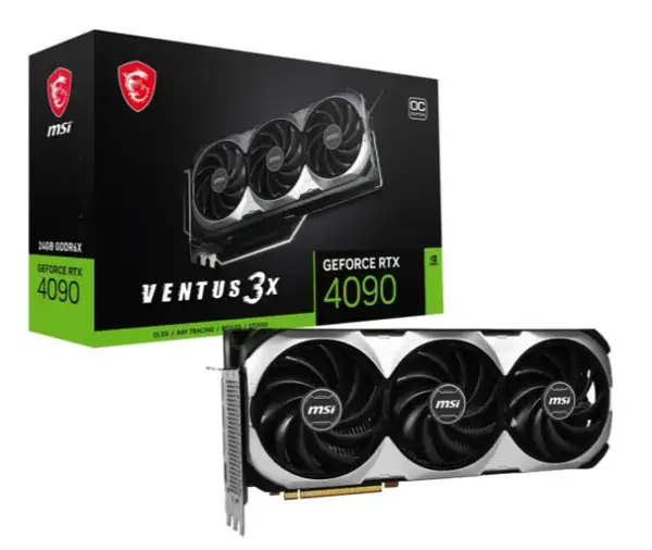 Видеокарта MSI GeForce RTX 4090 VENTUS 3X 24G OC