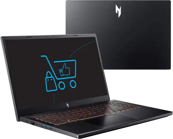 Ноутбук Acer Nitro V 15 Ryzen 7-7445HS/16GB/512 RTX3050 165Hz (ANV15-42 || NH.U32EP.001)