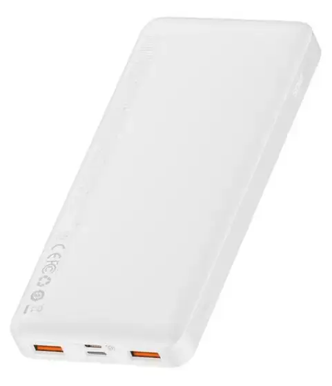 Зовнішній акумулятор (Power Bank) Baseus Bipow Digital Display 20W 10000mAh white (PPDML-L02)