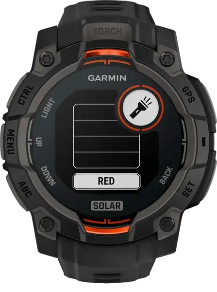 Смарт-годинник Garmin Instinct 3 45mm Solar Black with Black Band (010-02934-00)