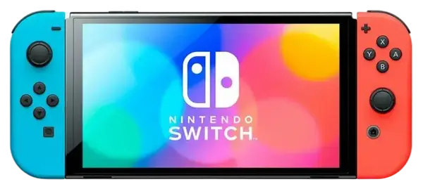 Портативна ігрова приставка Nintendo Switch OLED with Neon Blue and Neon Red Joy-Con