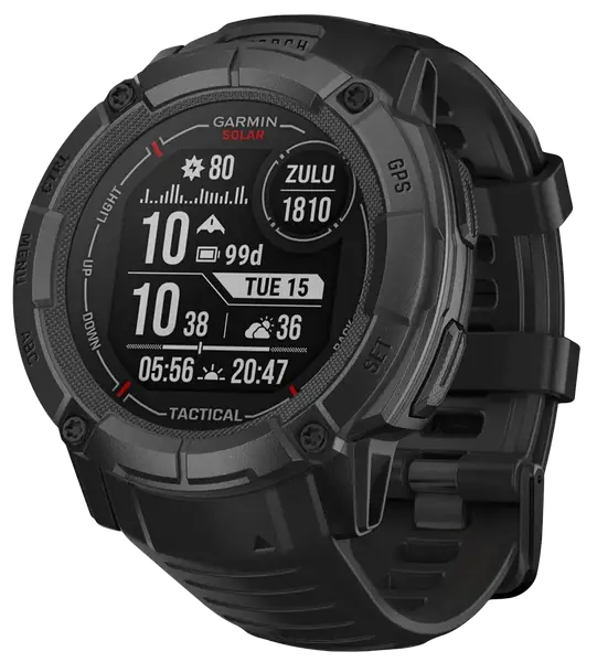 Смарт-часы Garmin Instinct 2X Solar - Tactical Edition Black (010-02805-13/03/74)