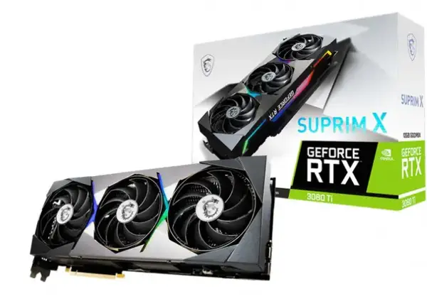 Відеокарта MSI GeForce RTX 3080 Ti SUPRIM X 12G