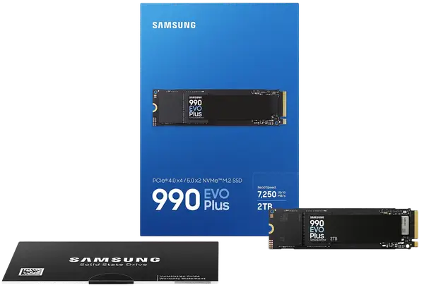 SSD накопичувач Samsung 990 EVO Plus 2 TB (MZ-V9S2T0BW)