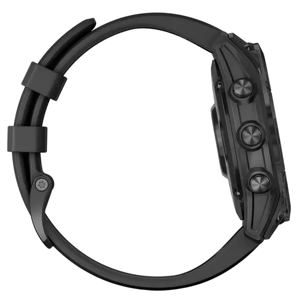Смарт-годинник Garmin Fenix 7 Solar Slate Gray with Black Band (010-02540-10/11)