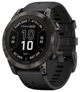 Смарт-годинник Garmin Fenix 7 Pro Sapphire Solar Carbon G. DLC Tit. with Black Band (010-02777-10/11/54) Смарт-годинник Garmin Fenix 7 Pro Sapphire Solar Carbon G. DLC Tit. with Black Band (010-02777-10/11/54)
