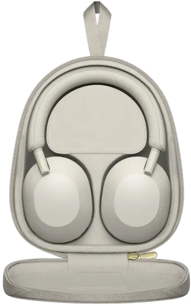 Навушники з мікрофоном Sony WH-1000XM5 Silver (WH1000XM5S.CE7)