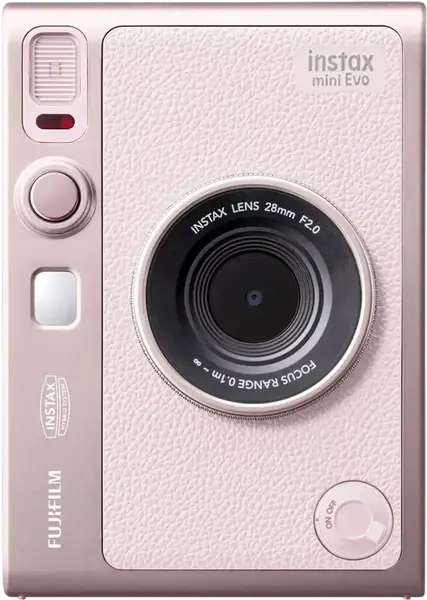 Фотокамера миттєвого друку Fujifilm Instax Mini EVO - Gentle Rose (16962315)