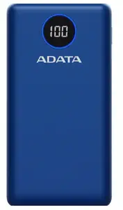 Зовнішній акумулятор (Power Bank) ADATA P20000QCD 20000mAh Blue
