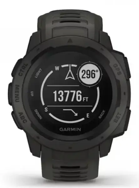 Смарт-годинник Garmin Instinct Graphite (010-02064-00)
