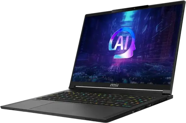 Ноутбук MSI Stealth A16 AI+ Ryzen AI 9 HX 370/32GB/2TB/Win11P RTX 5070TI (Stealth A16 AI+ A3XWHG-042PL)