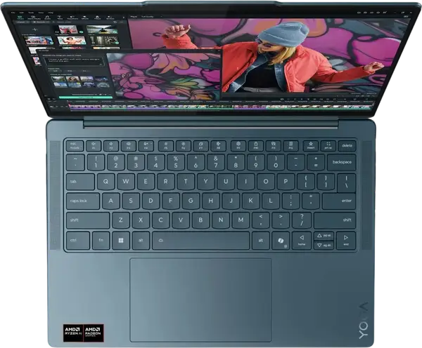 Ноутбук Lenovo Yoga Slim 7 14AKP10 Ryzen AI 5 340 / 16 GB / 512 GB / W11 (83JY006MPB)