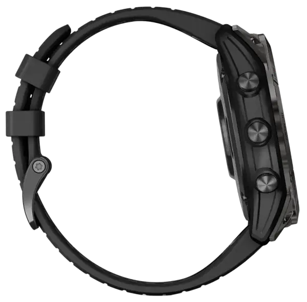 Смарт-годинник Garmin Epix Pro Gen 2 Sapphire 51mm Carbon G. DLC Tit. with Black Band (010-02804-00/01)