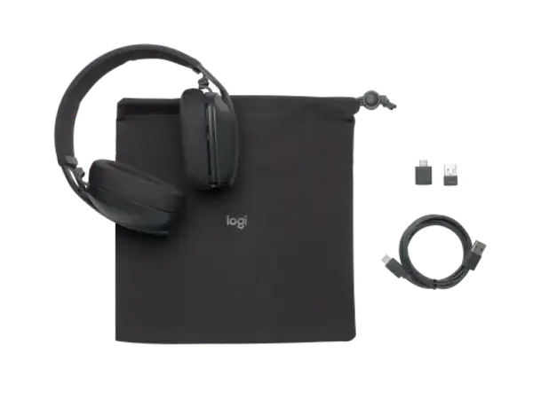 Навушники з мікрофоном Logitech Zone Vibe 125 Graphite (981-001126)