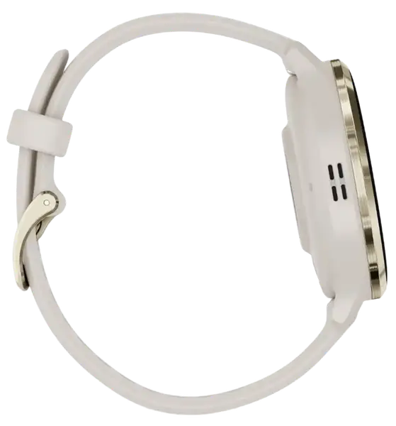 Смарт-годинник Garmin Venu 3S Soft Gold S. Steel Bezel with Ivory Case and S. Band (010-02785-04)