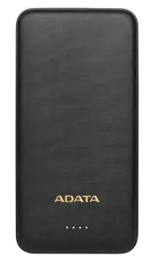 Зовнішній акумулятор (Power Bank) ADATA 10000 mAh Black (T10000) Зовнішній акумулятор (Power Bank) ADATA 10000 mAh Black (T10000)