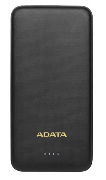 Зовнішній акумулятор (Power Bank) ADATA 10000 mAh Black (T10000)