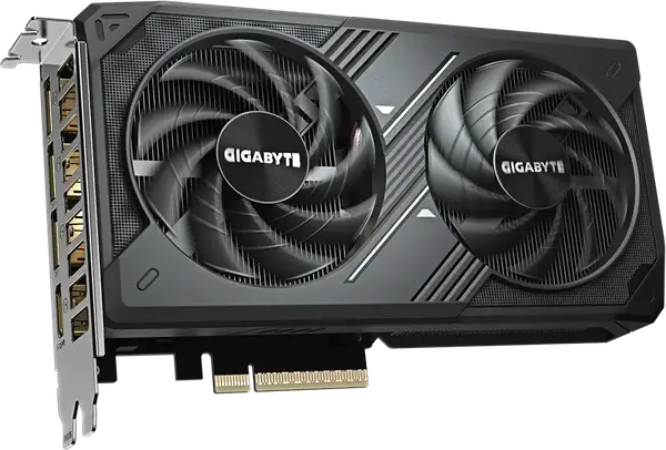 Відеокарта Gigabyte GeForce RTX 5060 Windforce OC 8GB GDDR7 DLSS4 (GV-N5060WF2OC-8GD)