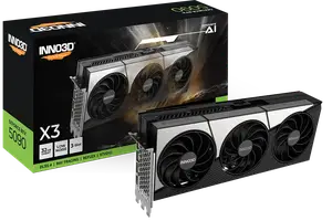 Відеокарта Inno3D GeForce RTX 5090 X3 32GB GDDR7 DLSS4 (N50903-32D7-17593928) Відеокарта Inno3D GeForce RTX 5090 X3 32GB GDDR7 DLSS4 (N50903-32D7-17593928)