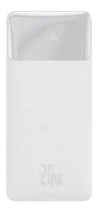 Зовнішній аккумулятор (Power Bank) Baseus Bipow Digital Display Powerbank 20W 30000mAh White (PPDML-N02)