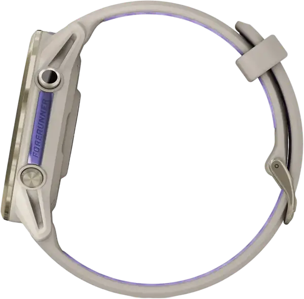 Смарт-годинник Garmin Forerunner 970 Soft Gold Titanium w. French Gray C. and French Gray/T. Indigo Band (010-02969-02/12)