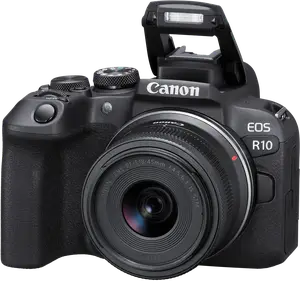 Бездзеркальний фотоапарат Canon EOS R10 kit (RF-S 18-45mm) IS STM (5331C047)
