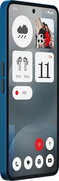 Смартфон Nothing Phone (3a) 5G 12/256GB Blue 120Hz (A10400153)