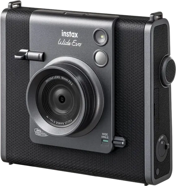 Фотокамера миттєвого друку Fujifilm Instax Wide Evo Black (16840933)