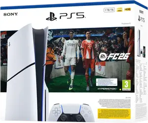Стаціонарна ігрова приставка Sony PlayStation 5 Slim 1TB + FC 26 Стаціонарна ігрова приставка Sony PlayStation 5 Slim 1TB + FC 26