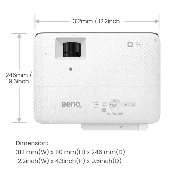 Мультимедійний проектор BenQ TK700STi (9H.JNL77.17E)