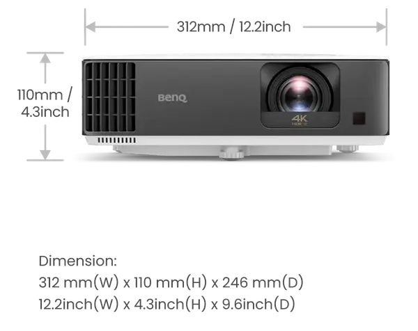 Мультимедійний проектор BenQ TK700STi (9H.JNL77.17E)