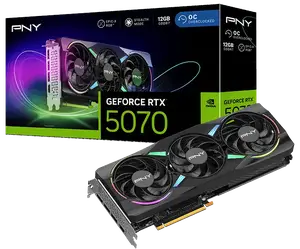 Відеокарта PNY GeForce RTX 5070 ARGB OC 12GB GDDR7 DLSS4 (VCG507012TFXXPB1-O) Відеокарта PNY GeForce RTX 5070 ARGB OC 12GB GDDR7 DLSS4 (VCG507012TFXXPB1-O)