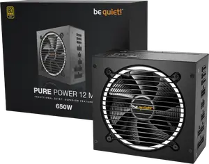Блок живлення be quiet! Pure Power 12 M 650W 80 Plus Gold (BN342)