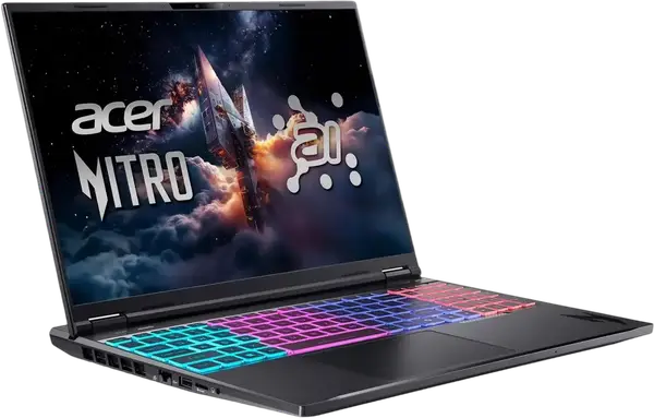 Ноутбук Acer Nitro 16 AI Ryzen AI 7-350/16GB/1TB/Win11 RTX5070Ti (AN16-61 || NH.QZTEP.001)