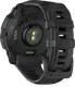 Смарт-годинник Garmin Instinct 3 45mm Solar Black with Black Band (010-02934-00)