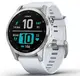 Смарт-годинник Garmin Fenix 7S Silver with Whitestone Band (010-02539-02/03)