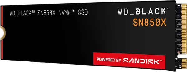 SSD накопичувач WD Black SN850X 2 TB (WDS200T2X0E, WDBB9G0020BNC)